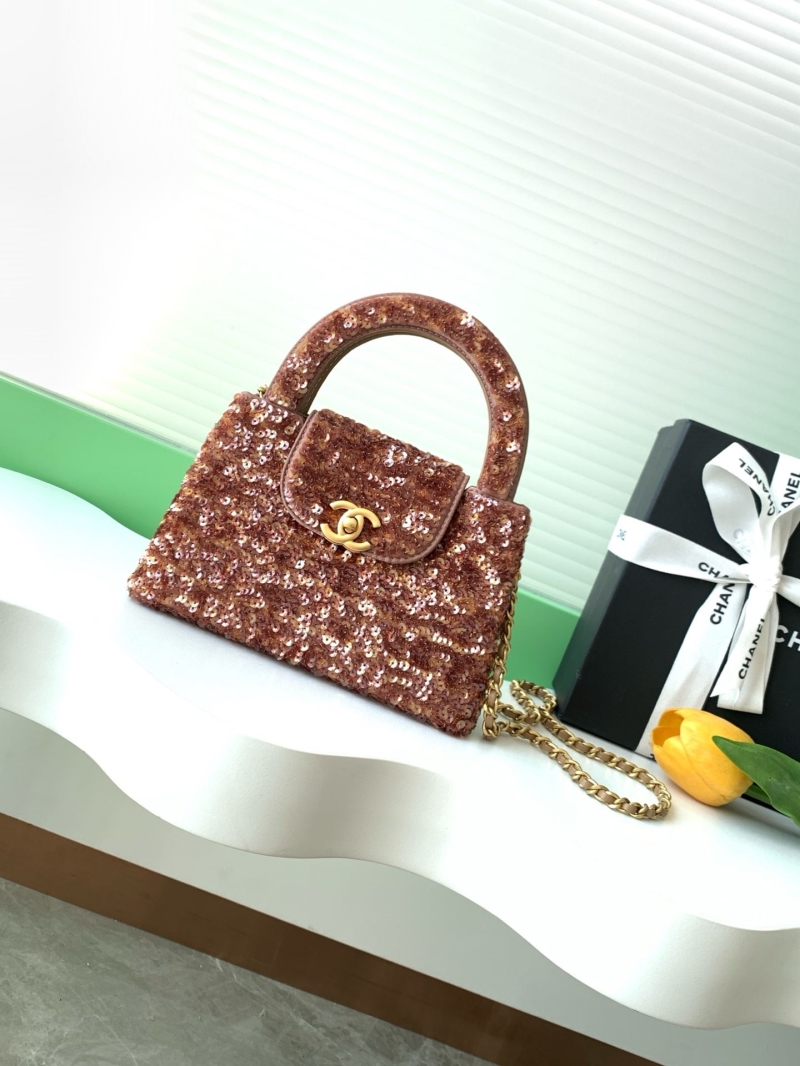 Ch**el top handle bags